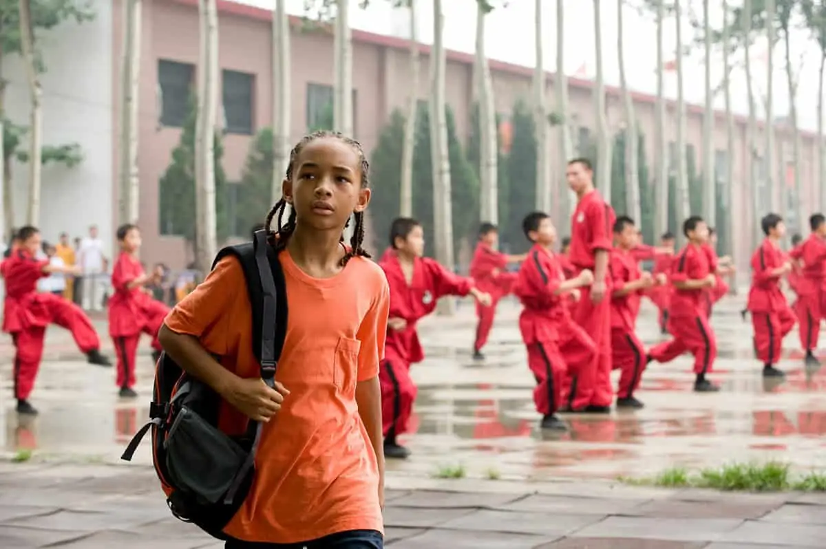 Jaden Smith as "Dre Parker" in Columbia Pictures' THE KARATE KID.