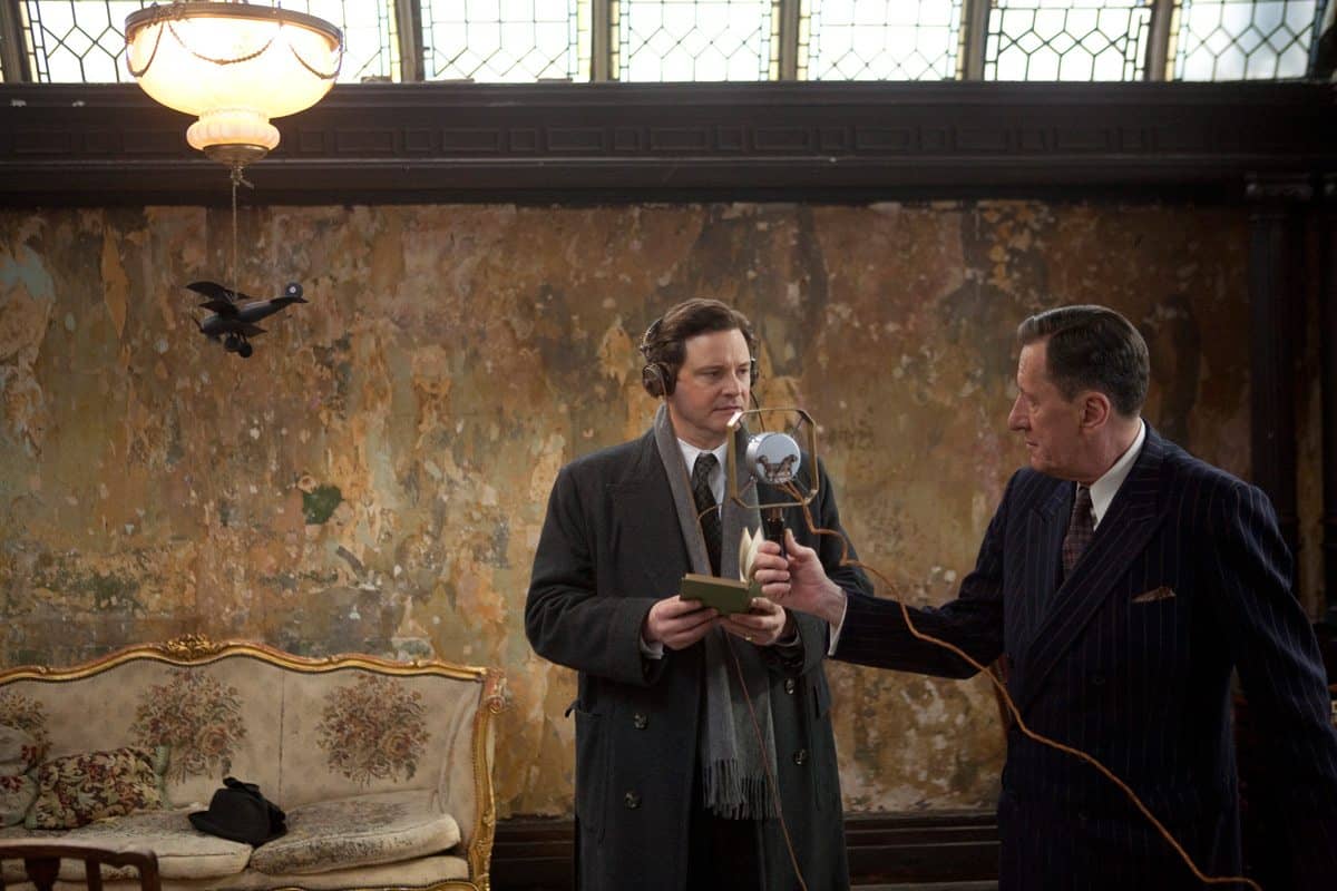 the king's speech cinematography