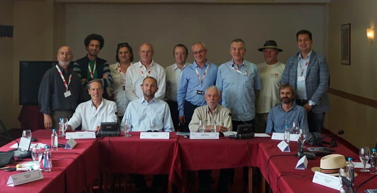 Line up ... Delegates at IMAGO's Bitola 2015 conference in Macedonia