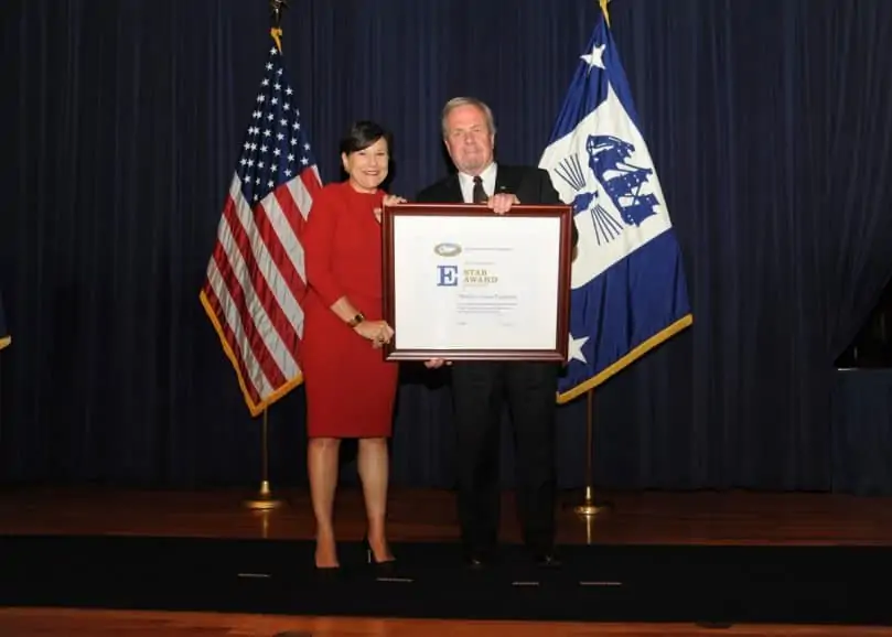 MSE's Robert Kulesh and US Secretary of Commerce Penny Pritzker