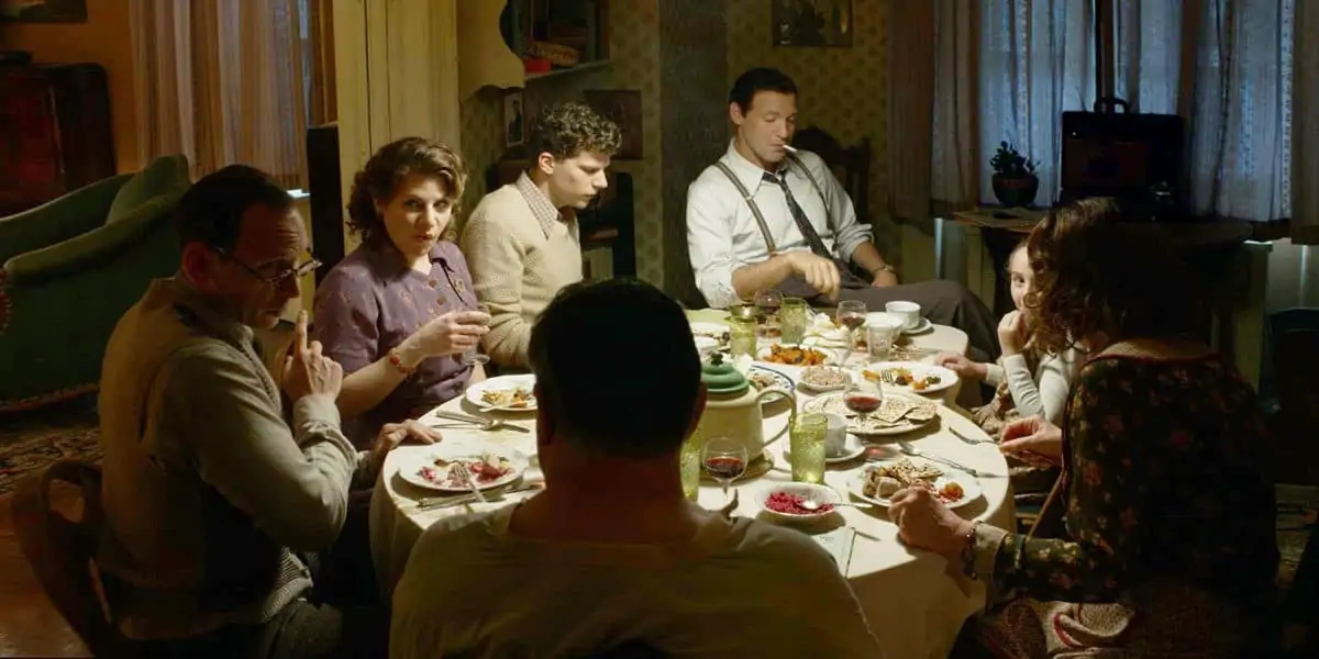 <em>Café Society</em> – dinner with the Dorfman family