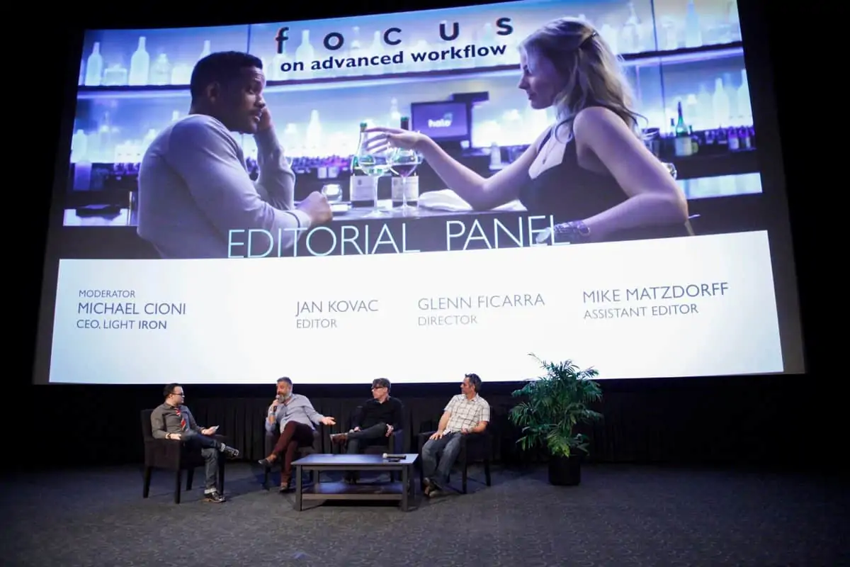 The Light Iron Focus event held at Arclight Cinemas in 2015