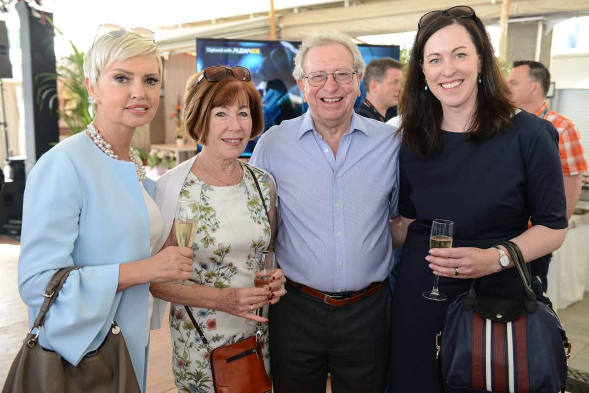 Judith Evans (ARRI Rental), Eileen and Alan Lowne (British Cinematographer Magazine) and Ute B&ouml;hringer-Mai (ARRI)
