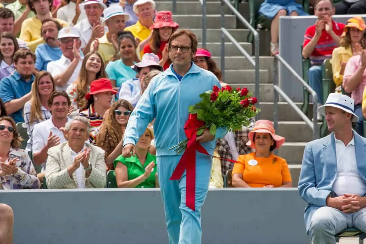 Steve Carell steps out as Bobby Riggs