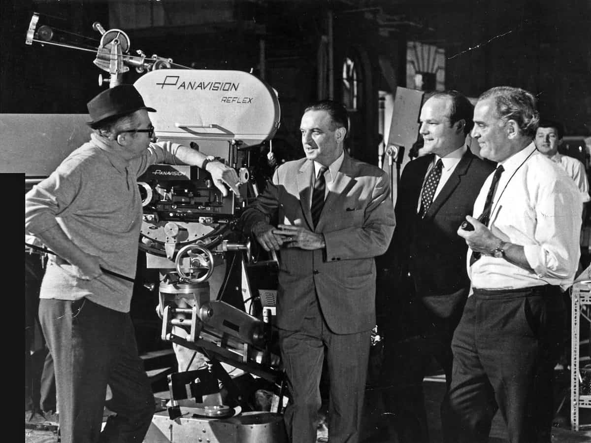 Unknown6547 Pictured with Billy Wilder on the set of <em>The Private Life of Sherlock Holmes</em>
