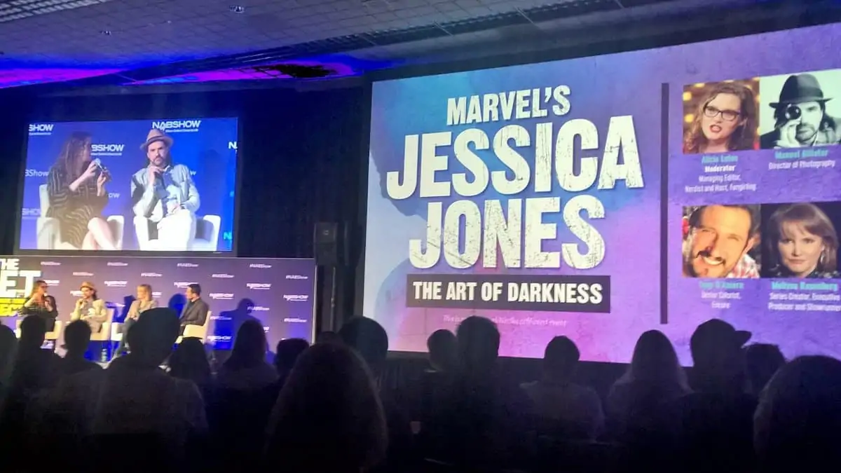 The 'Jessica Jones - the Art of Darkness' panel