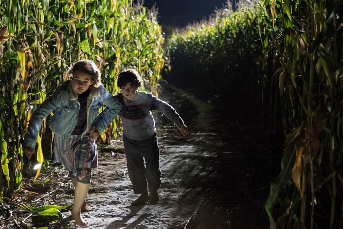 null Left to right: Millicent Simmonds and Noah Jupe in A QUIET PLACE, from Paramount Pictures.