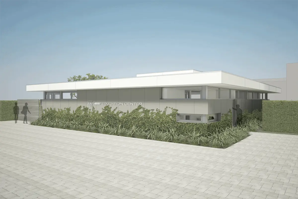 An artist's impression of the ASC ARRI Educational Center