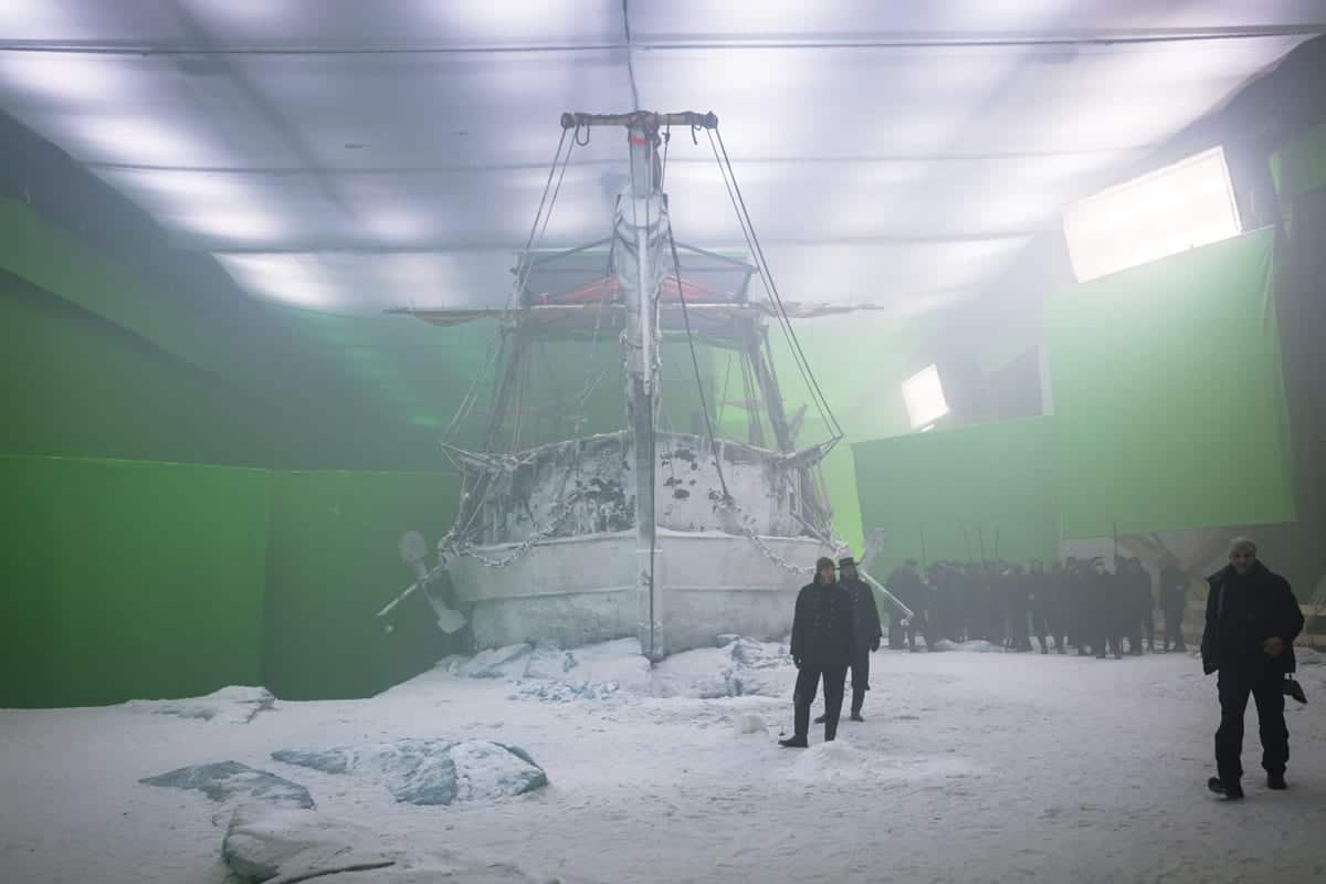 BTS - The Terror _ Season 1, Episode 4 - Photo Credit: Aidan Monaghan/AMC BTS - The Terror _ Season 1, Episode 4 - Photo Credit: Aidan Monaghan/AMC