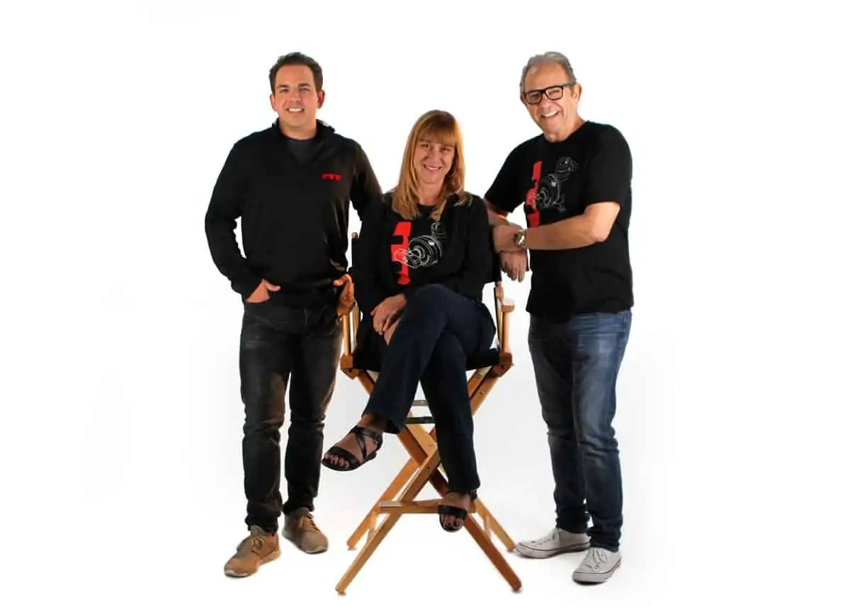 Matthews Studio Equipment: Linda Swope with Tyler and Ed Phillips