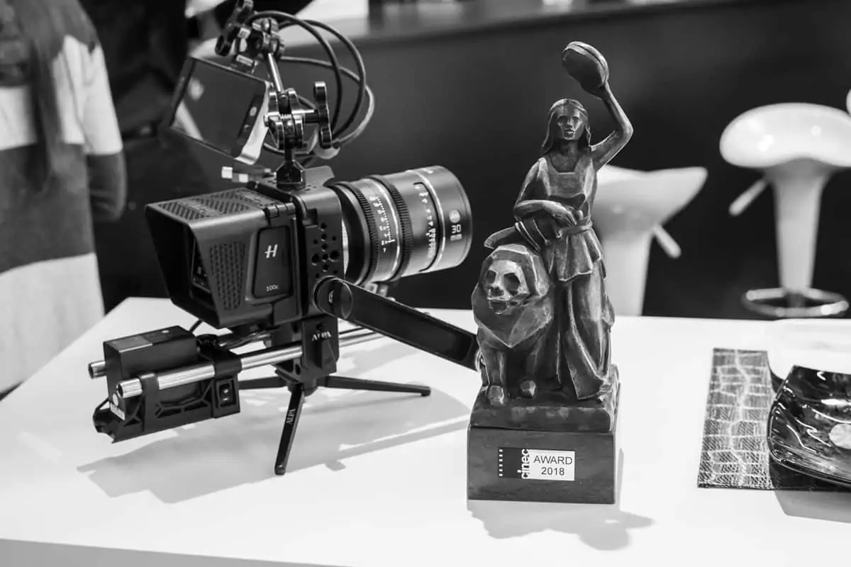 A winner at Cinec 2018 for the Platon 65mm Cinema Camera System