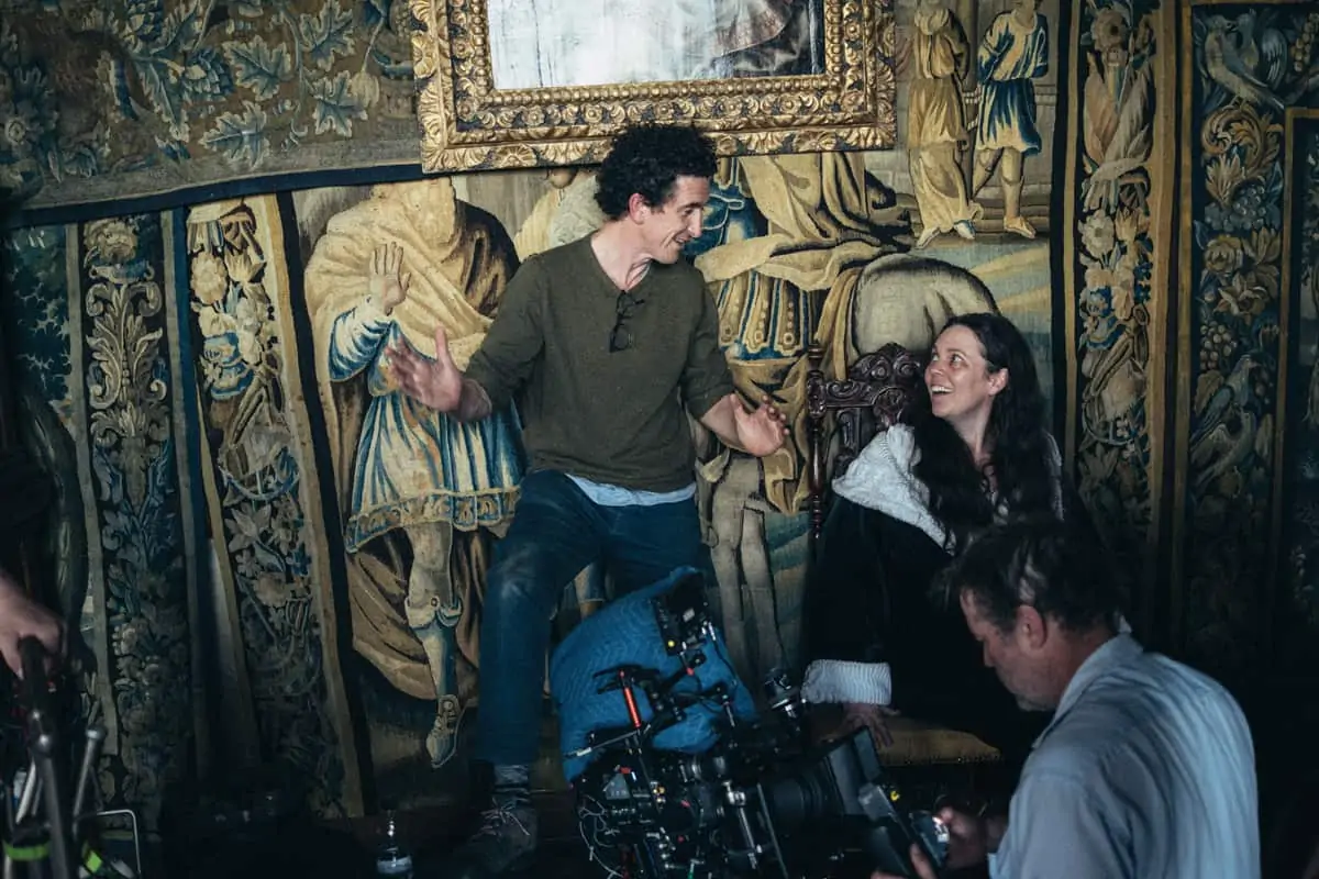 Robbie Ryan BSC ISC on the set of <em>The Favourite</em>