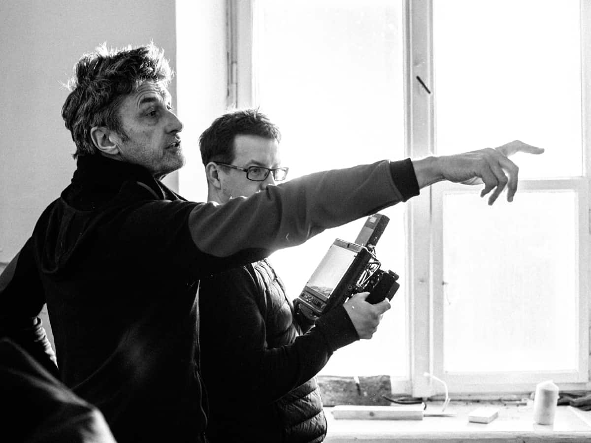 Director Paweł Pawlikowski and DP Łukasz Żal PSC. c/o Amazon Studios