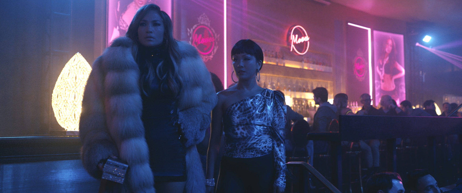 Jennifer Lopez and Constance Wu star in HUSTLERS