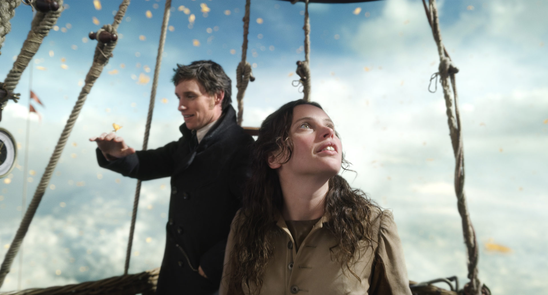 Eddie Redmayne and Felicity Jones star in The Aeronauts