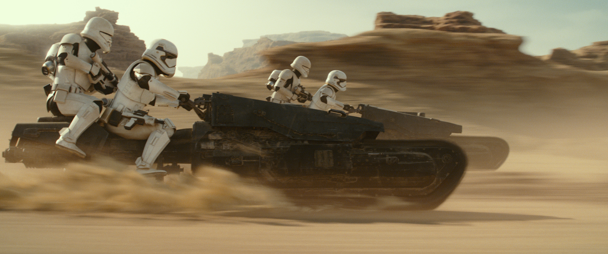 Stormtroopers in STAR WARS:  THE RISE OF SKYWALKER