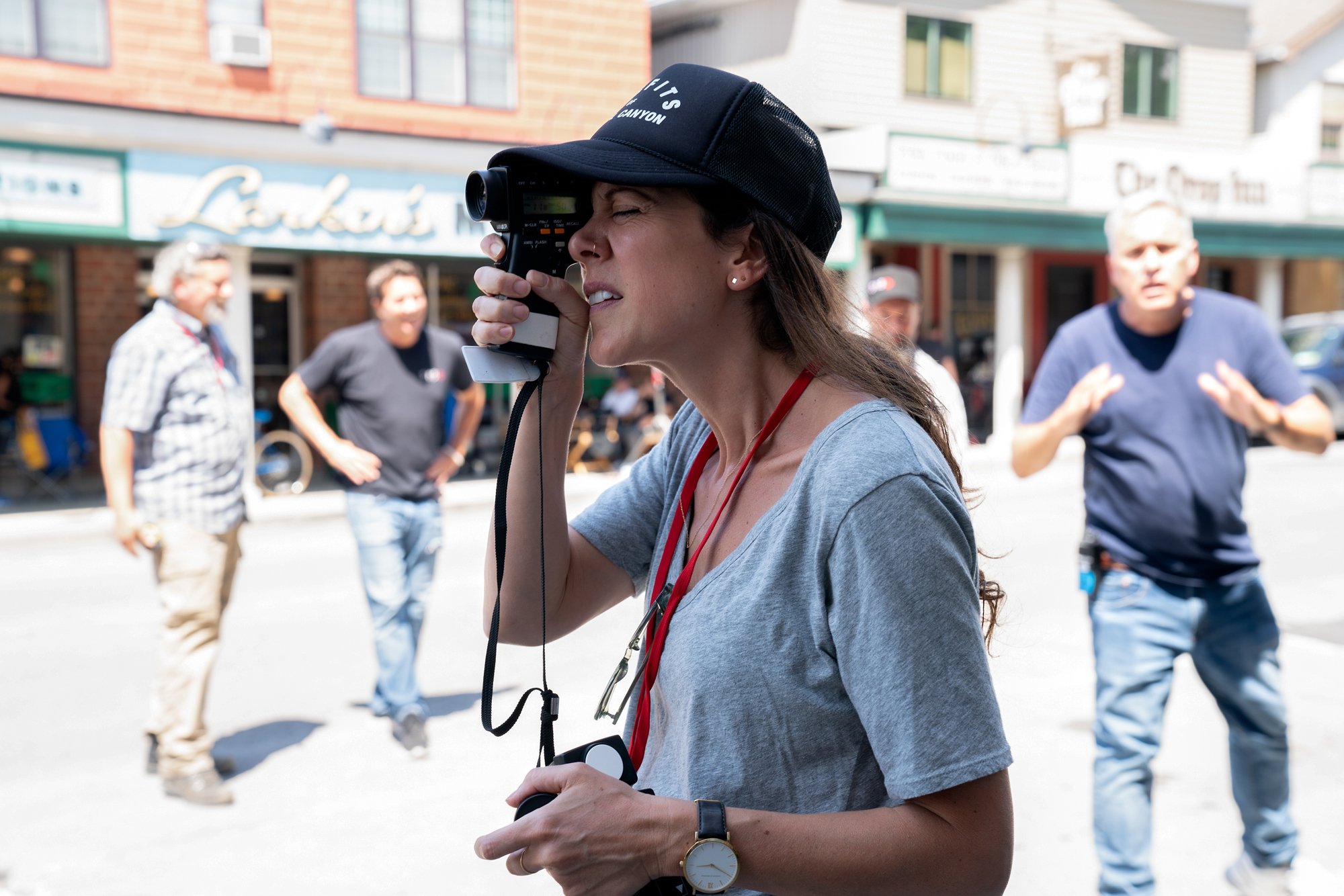 A QUIET PLACE 2 Cinematographer Polly Morgan on the set of Paramount Pictures' "A Quiet Place 2."