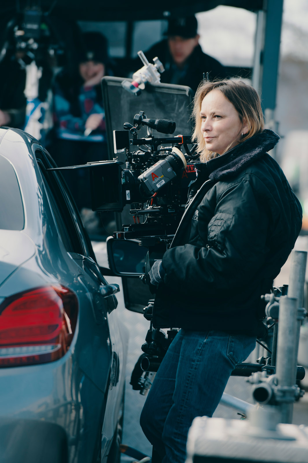 Cinematographer Oona Menges - Behind the scenes - Low Loader - Amsterdam, Color - photo credit Ashley Kingsbury