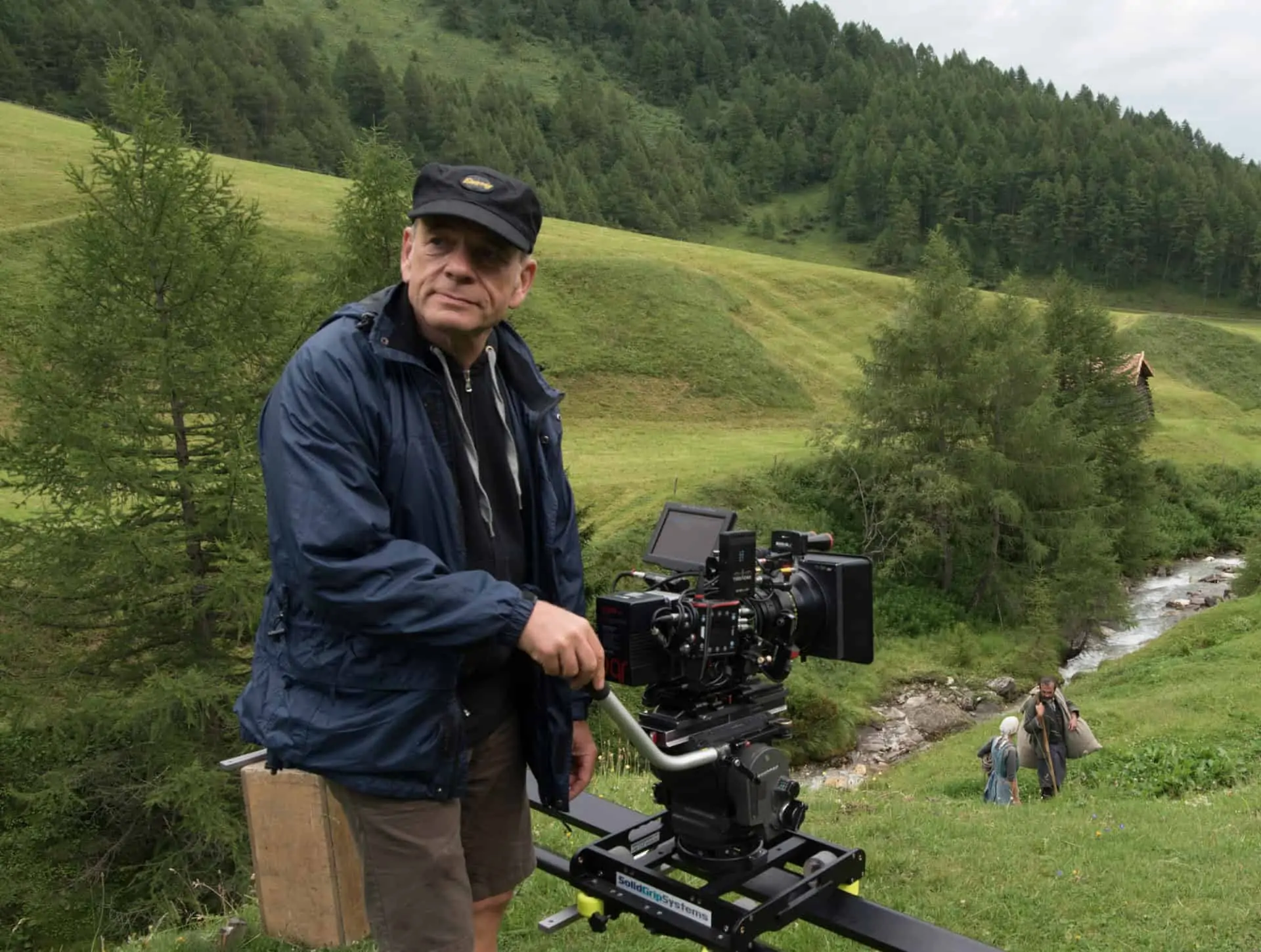 Director of Photography Joerg Widmer on the set of A HIDDEN LIFE. Photo by Reiner Bajo. © 2019 Twentieth Century Fox Film Corporation All Rights Reserved