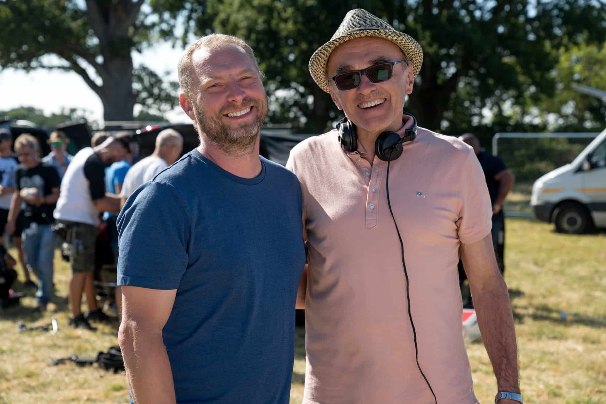 Yesterday DP Christopher Ross BSC and Director Danny Boyle