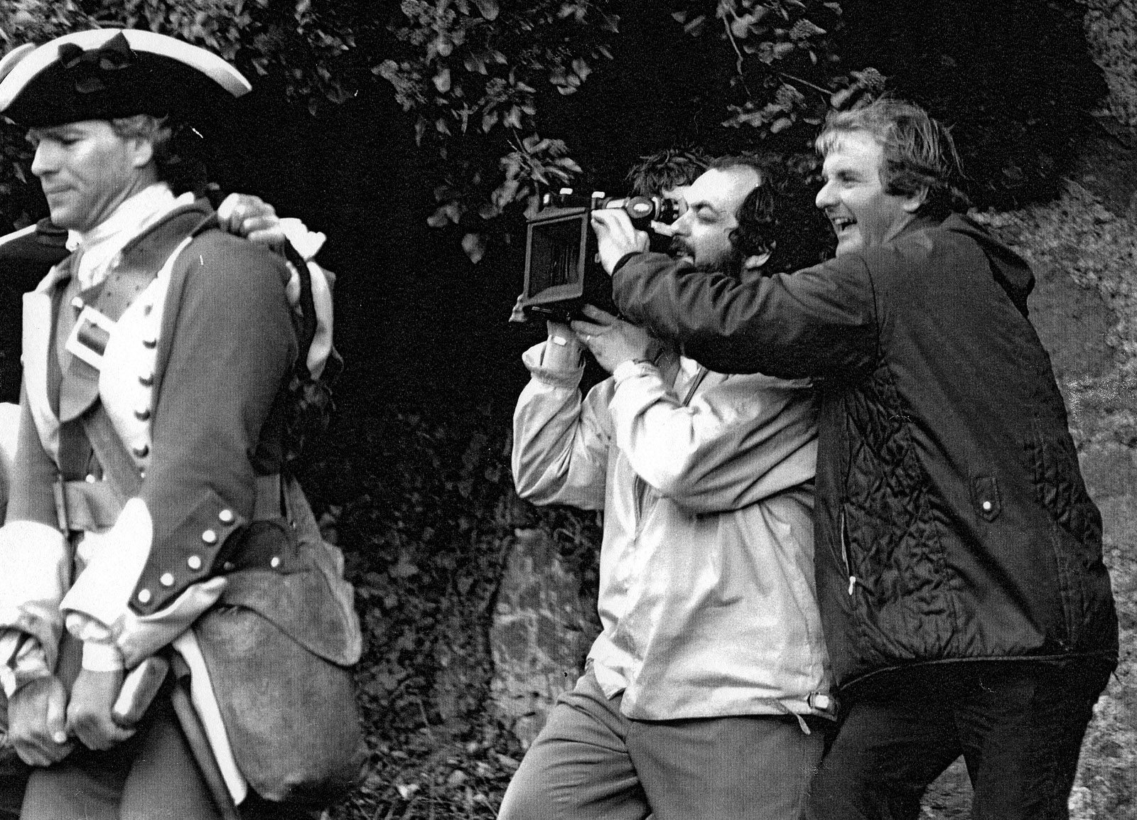 With Stanley Kubrick on Barry Lyndon (1975)