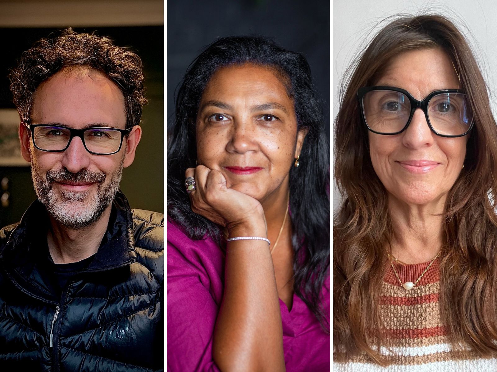 The Film and TV Charity trustees in side by side photos