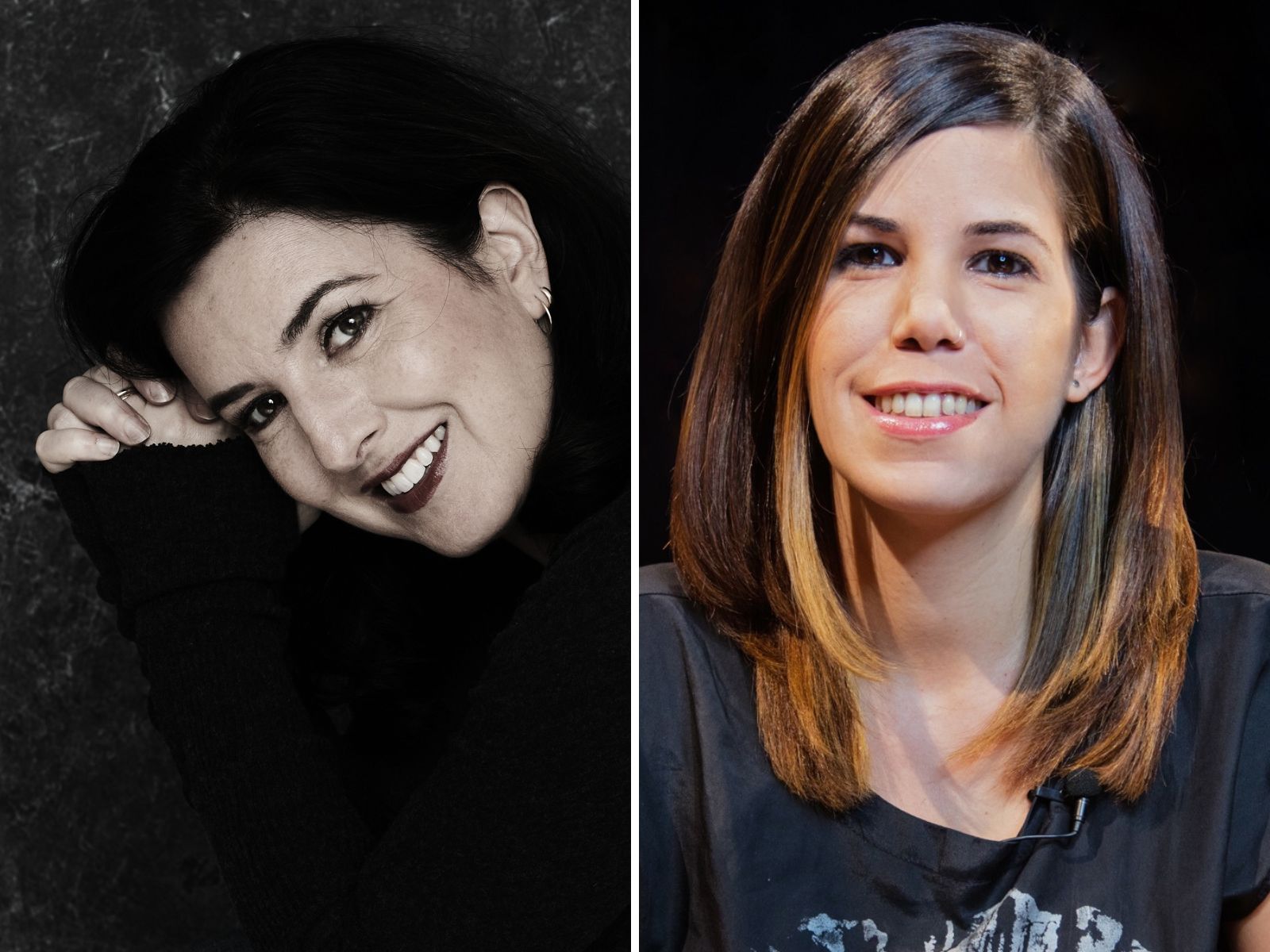 Alina Simone and Marlén Viñayo in side by side photos