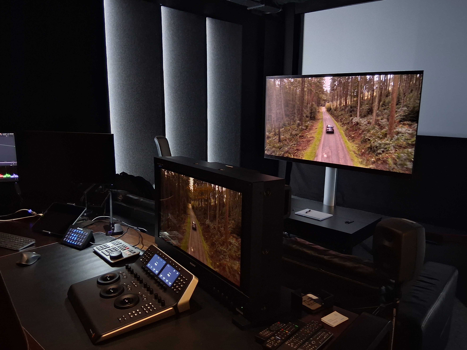 Mission Digitals Screening Room at Shepperton Studios