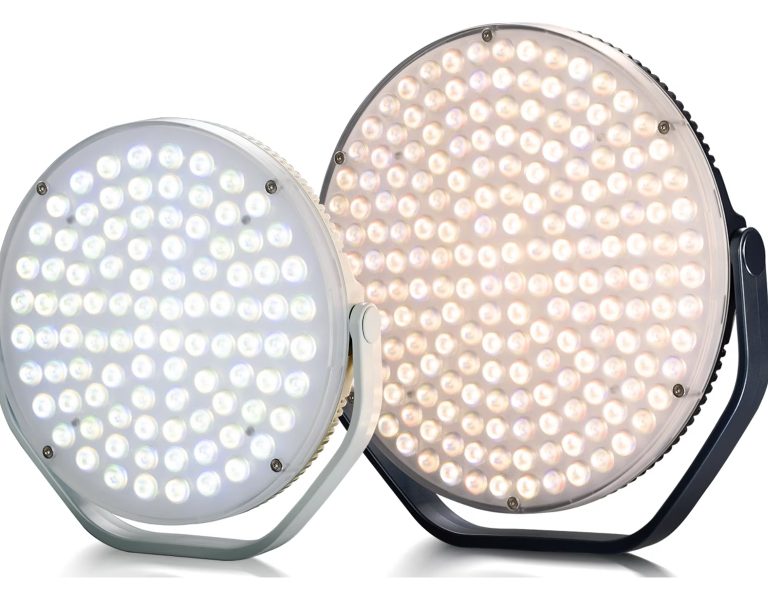 Nanlite miro lights against a white background