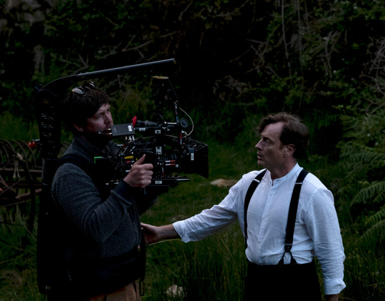 A DP and actor on a set