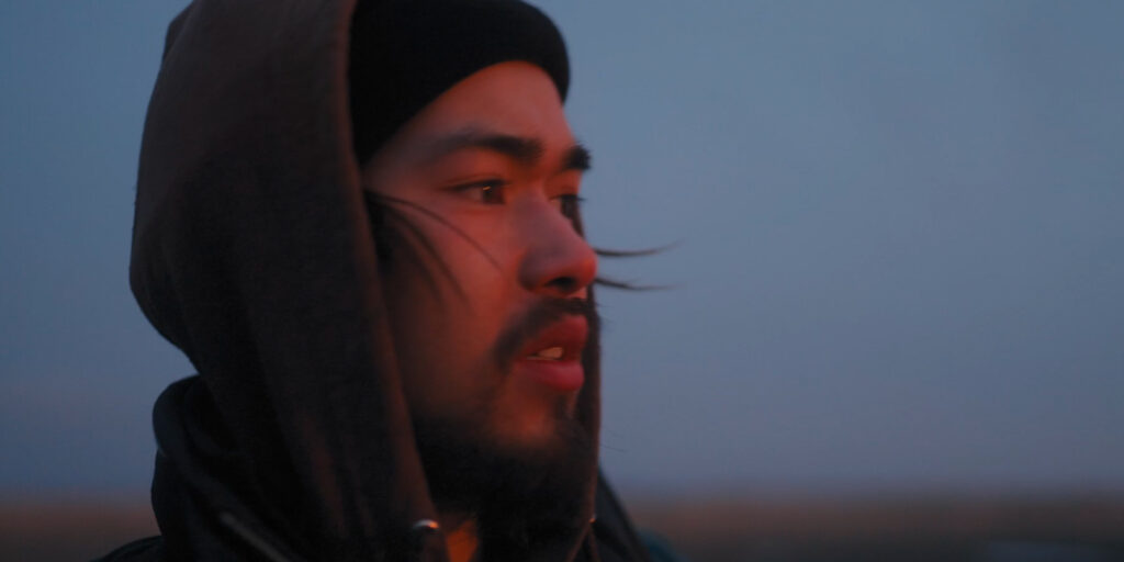 A person looking sad 