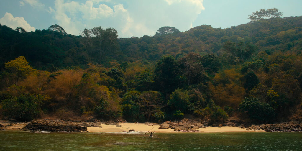 An island landscape