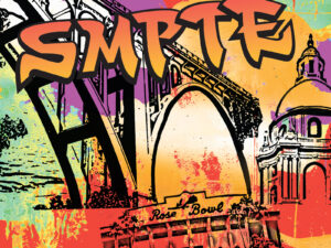 Graffiti art for the SMPTE Media Technology Summit