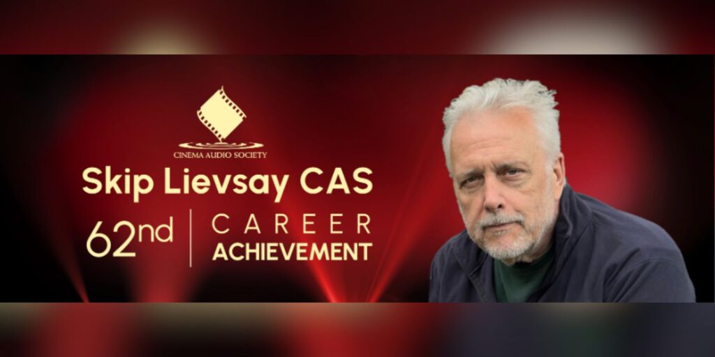 Skip Lievsay looking into camera