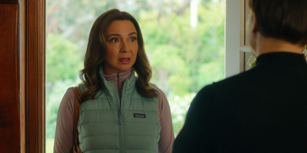 Maya Rudolph looking shocked