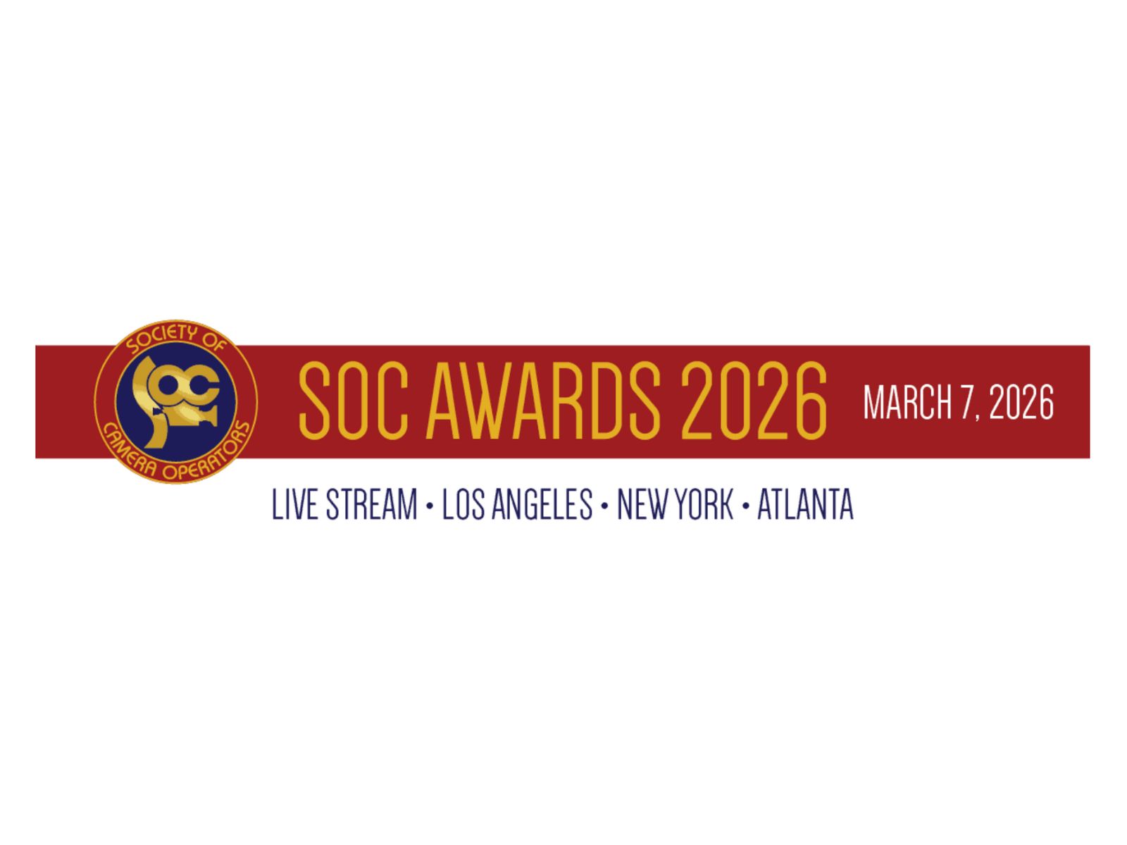 SOC Awards banner