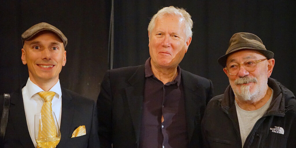 Left to right: Ole Andreas Grøntvedt FNF, Hans Petter Moland and  Philip Øgaard FNF