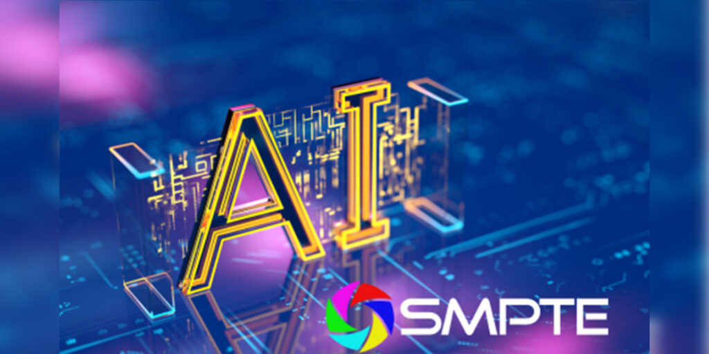 A poster for the SMPTE AI report