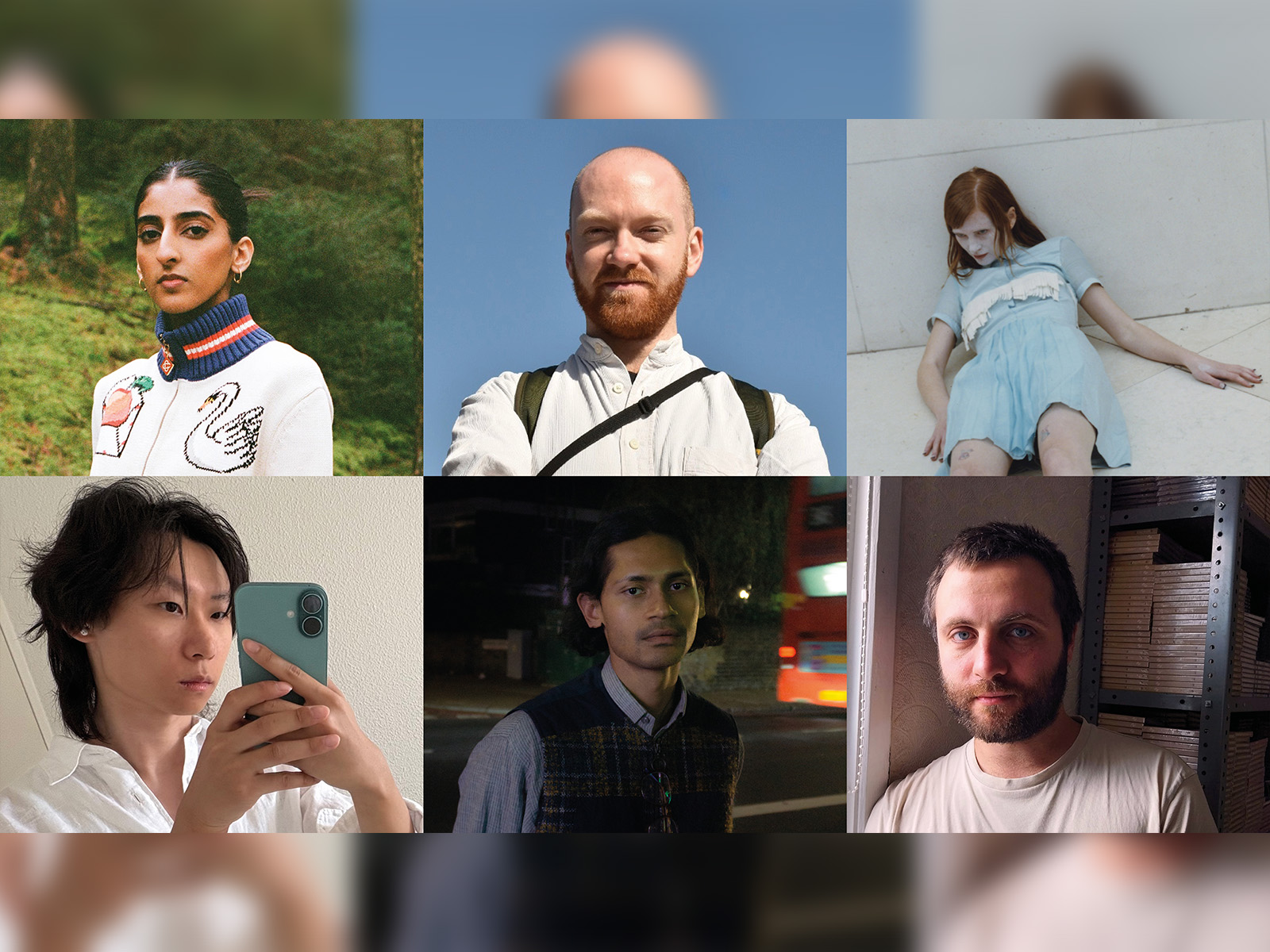 A collage of the six FLAMIN Fellowship recipients