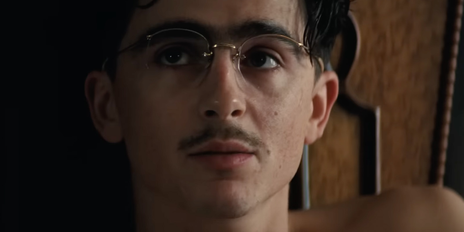 Timothee Chalamet in glasses
