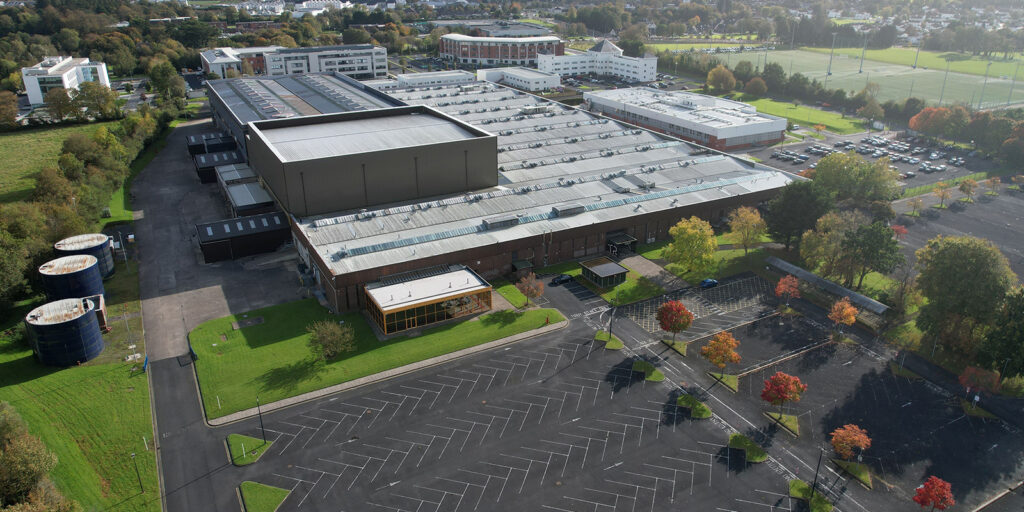 A bird's eye view of Troy Studios