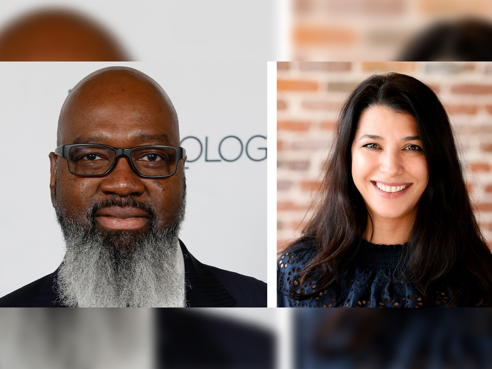 Renard T. Jenkins and Rosanna Marino headshots
