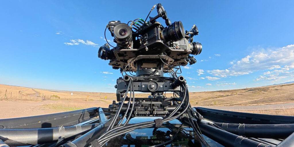 The V-Con Max in a desert