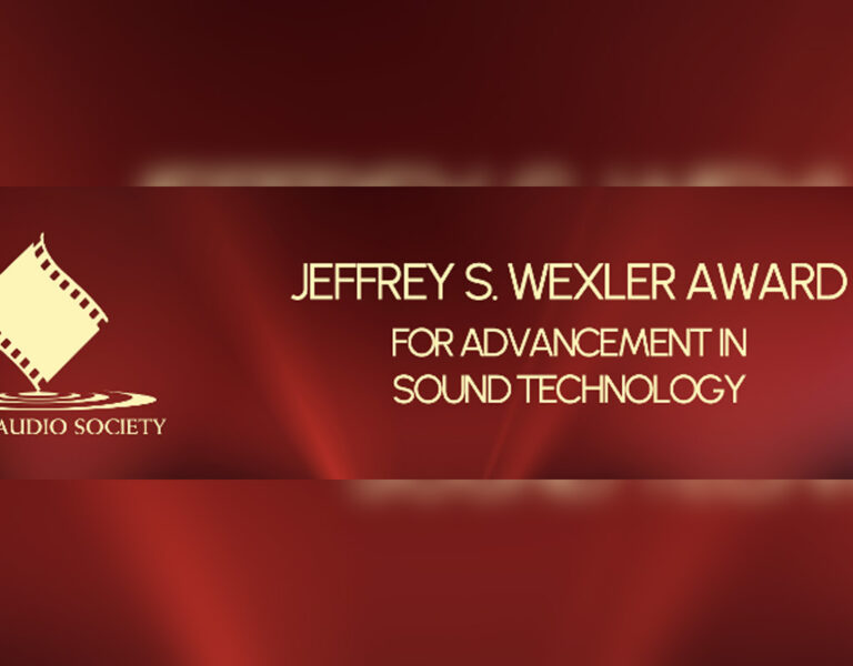 Cinema Audio Society logo on a red banner