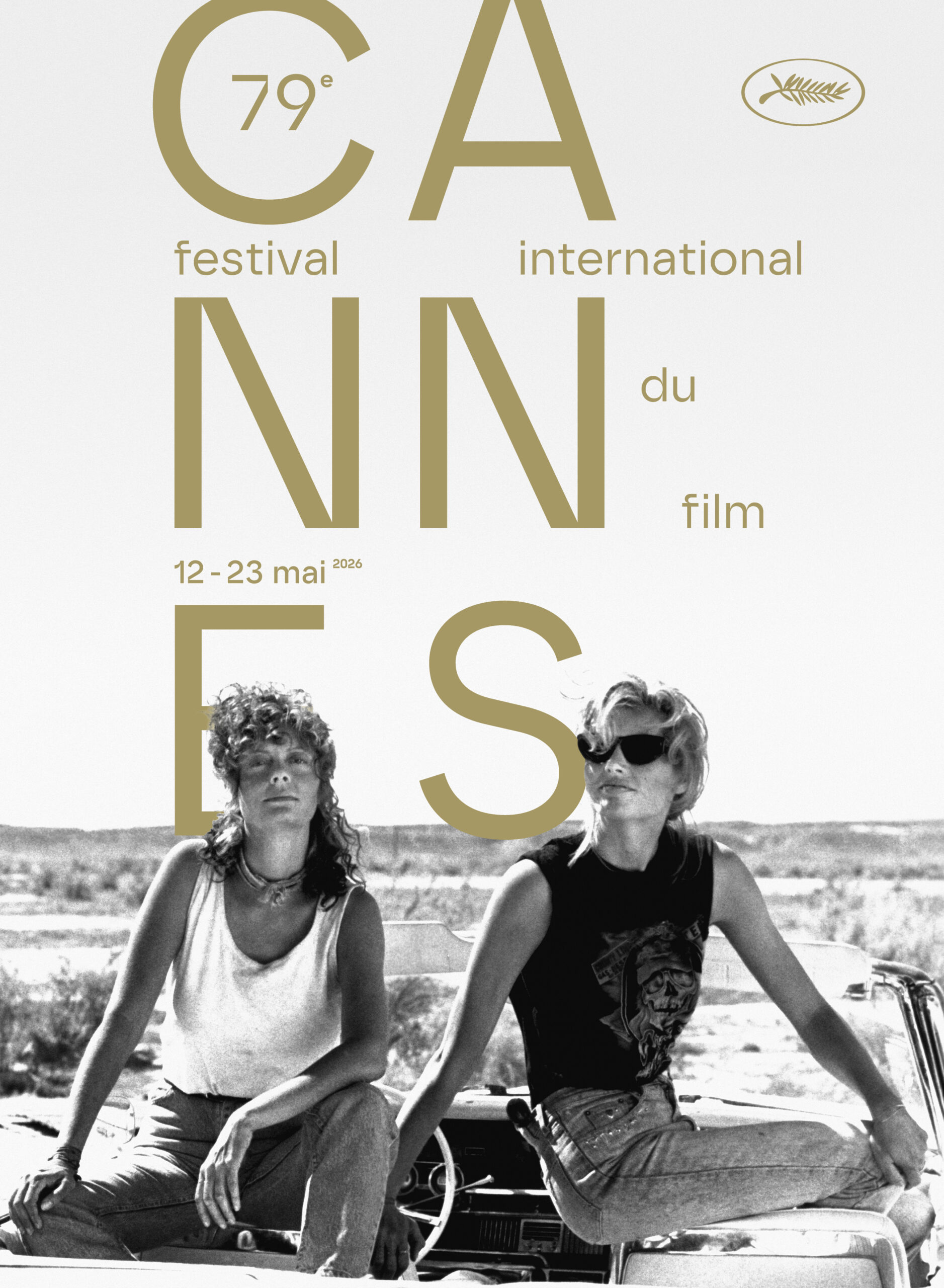 Thelma and Louise on the Cannes Film Festival poster