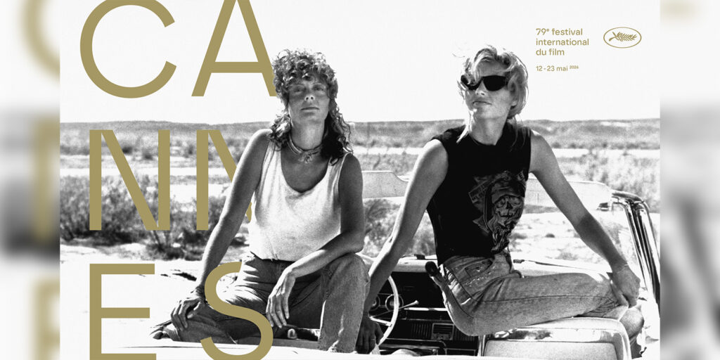 Thelma and Louise on the Cannes Film Festival poster