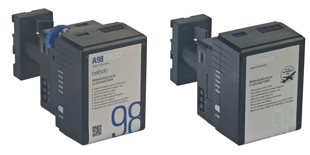 Two battery adapters 