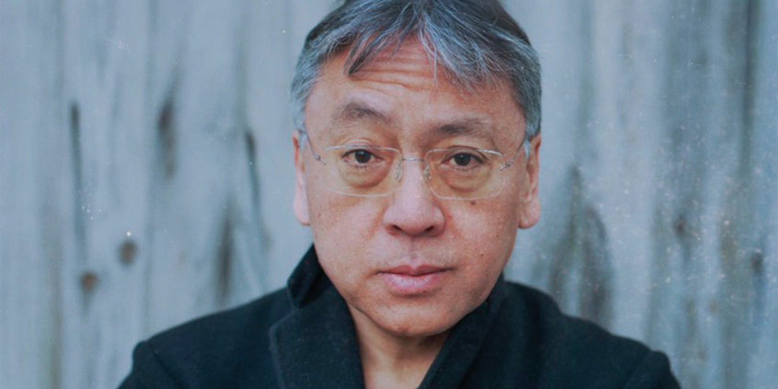 Ishiguro looking into camera from close up