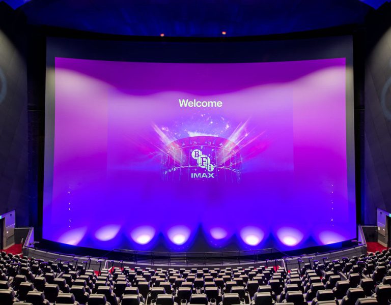 Inside the BFI IMAX screen