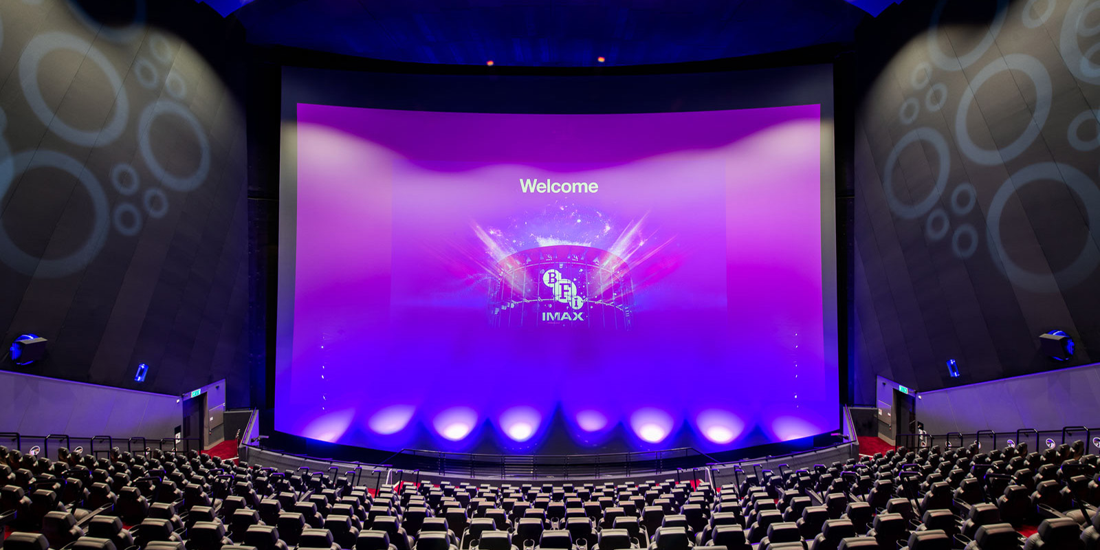 Inside the BFI IMAX screen
